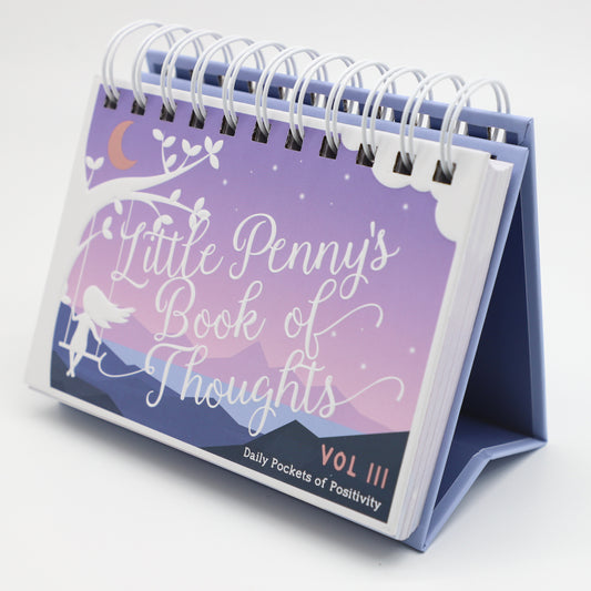 Vol III "Little Penny's Book of Thoughts" Flip Calendar